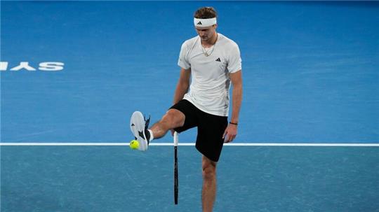 Alexander Zverev unterlag beim United Cup gegen den Australier Alex de Minaur.
