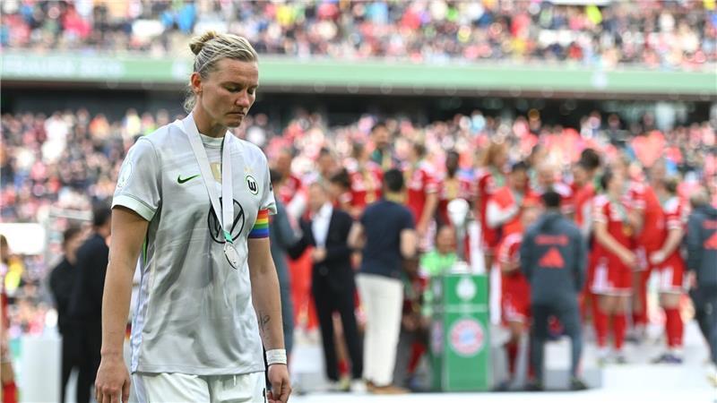 Alexandra Popp verpasste mit Wolfsburg den DFB-Pokalsieg.