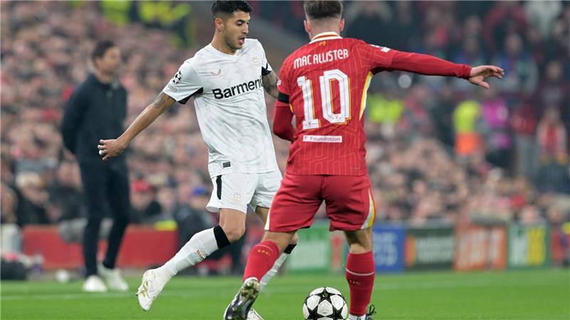 Alexis Mac Allister trägt die Nummer 10 beim FC Liverpool.