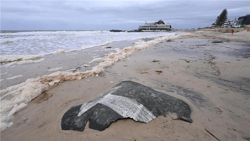 „Alfred“ hat hunderte Kilometer Strand erodiert.