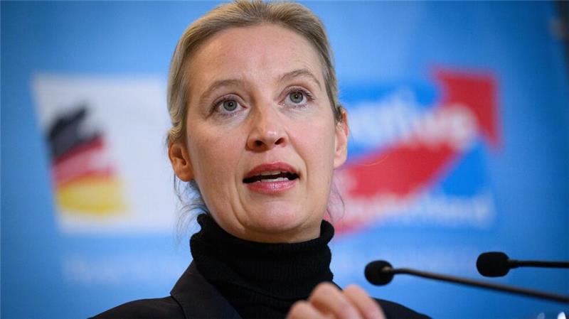 Mehr als 10.000 demonstrieren gegen Weidel-Besuch in Hamburg Alice Weidel wird bei einer Veranstaltung der AfD-Bürgerschaftsfraktion im Großen Festsaal des Hamburger Rathauses sprechen.