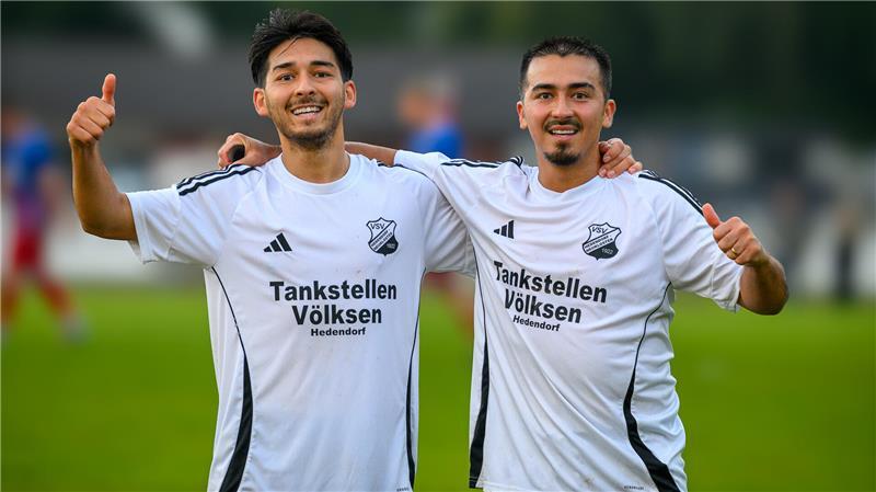 Hedendorfer trauern und siegen – O/O glaubt weiter an sich Alireza und Mohammad Mozafari freuen sich über den Heimsieg. Sie sind Gesichter, die für den Umbruch stehen.
