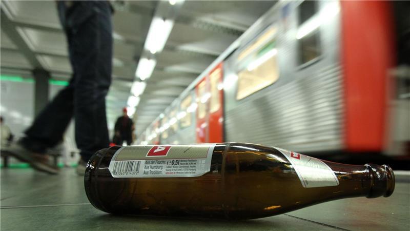 Alkoholkonsum ist am Hauptbahnhof Hamburg bereits verboten.