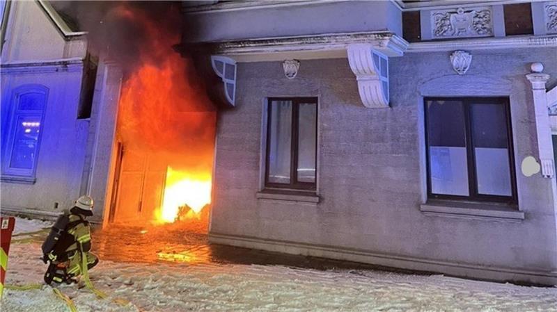 Alle Bewohner konnten sich rechtzeitig in Sicherheit bringen.