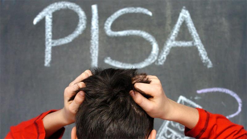 Alle drei Jahre nehmen auch deutsche Schülerinnen und Schüler an der internationalen Vergleichsstudie Pisa teil. (Symbolbild)
