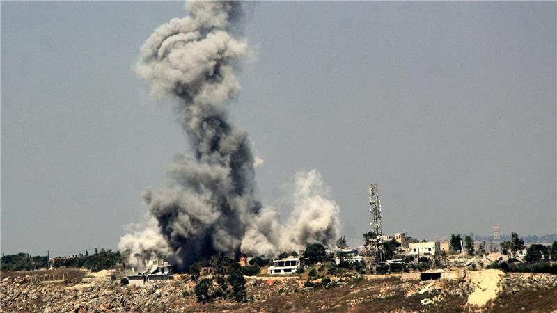 Allein am Sonntag zählten libanesische Medien rund 90 israelische Angriffe im Süden.