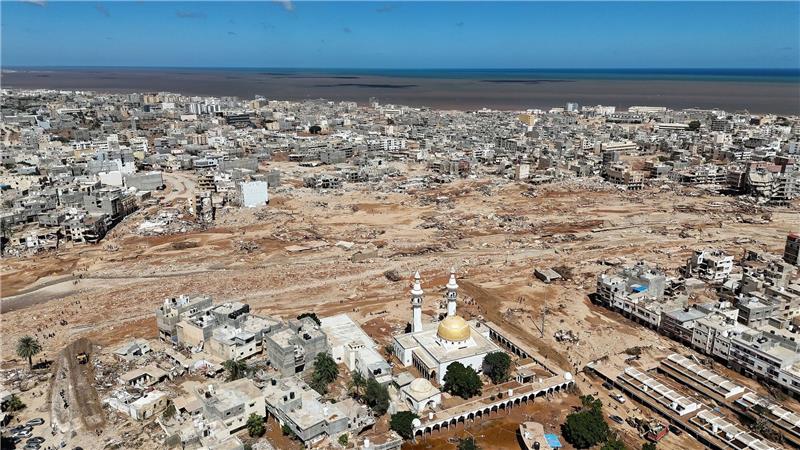 Dramatischer Anstieg der Zahl der Toten in Libyen befürchtet Allein in der besonders schwer getroffenen Hafenstadt Darna sind mehr als 30.000 Menschen obdachlos geworden.