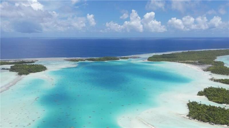 22-Jähriger aus Cuxhaven teilt Reisetipps – und erreicht damit Millionen Menschen Alles echt und von der Natur geschaffen auf Rangiroa/Französisch-Polynesien.