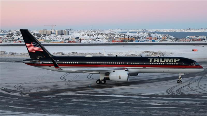 Ungeladene Gäste: J.D. Vance kommt mit Ehefrau nach Grönland Als Donald Trump Jr. im Januar in Nuuk landete, war die Aufregung in Grönland groß. (Archivbild)