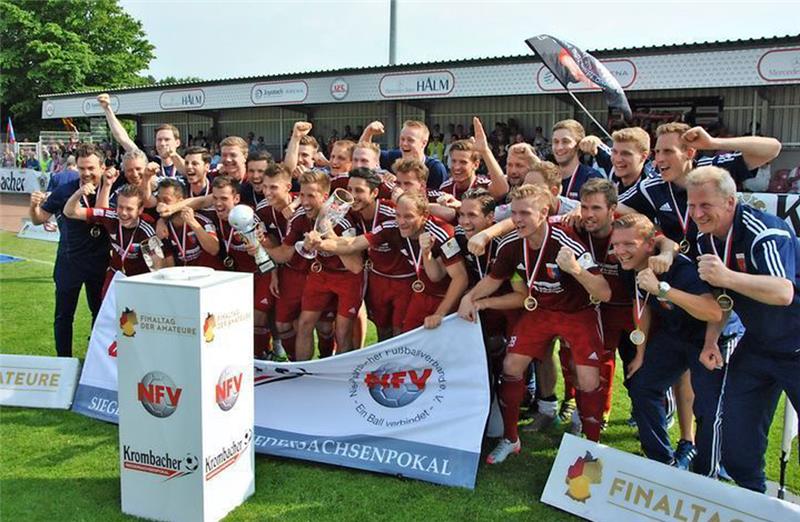 Als Finalist des niedersächsischen Landespokals hat sich D/A für den DFB-Pokal qualifiziert. Foto Berlin