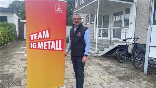  Jochen Luitjens, Geschäftsführr der IG Metall Wesermarsch.