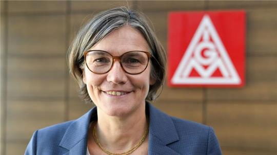 Als Gewerkschaft gegen die AfD - das ist der Plan der zukünftigen IG-Metall-Chefin Christiane Benner.