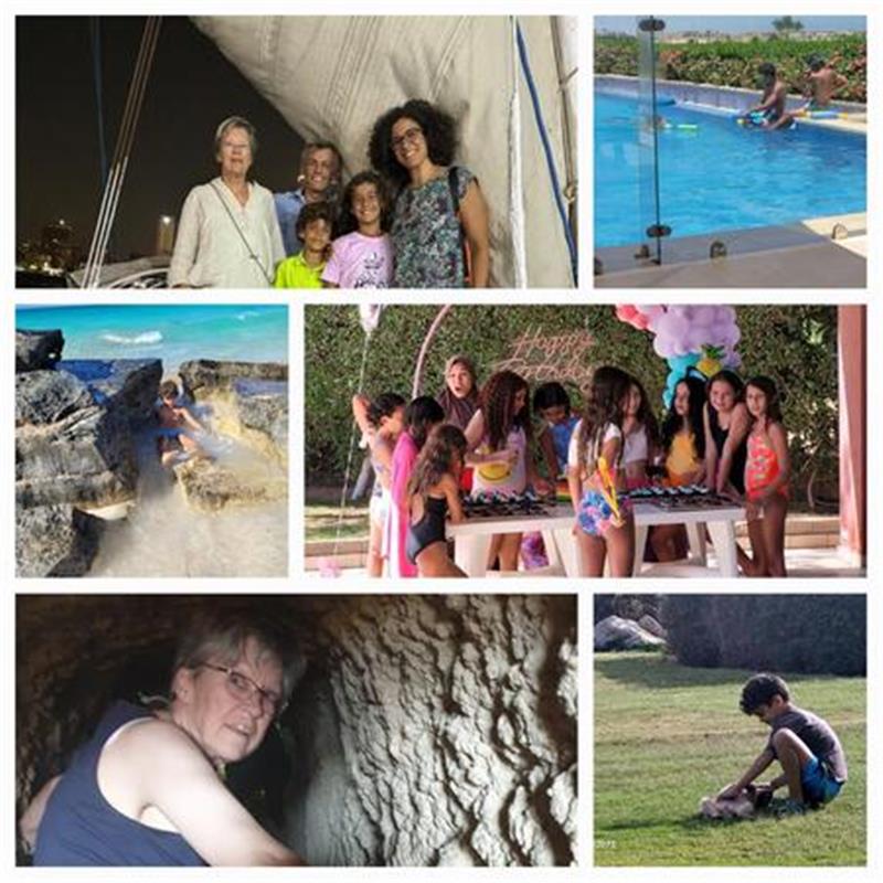 Mit 66 Jahren als Leih-Oma nach Kairo Als Leih-Oma in Kairo hat Ulrike Weichert viel erlebt.