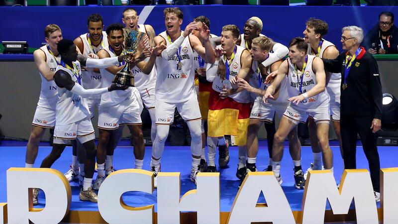 Olympia in Paris: Diese deutschen Mannschaften sind dabei Als Weltmeister gesetzt: Deutschlands Basketballer.