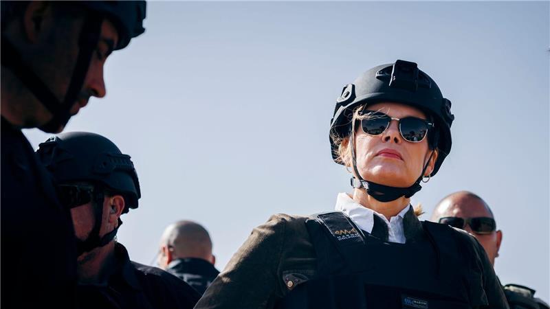 Als erste deutsche Politikerin nach dem Überfall der Hamas vom 7. Oktober im Gazastreifen: Bundestagspräsidentin Klöckner