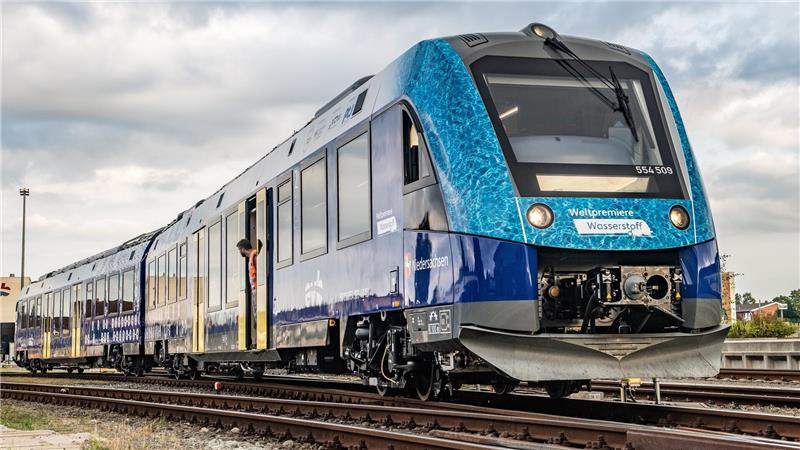 Alstom Coradia iLint in Bremervörde