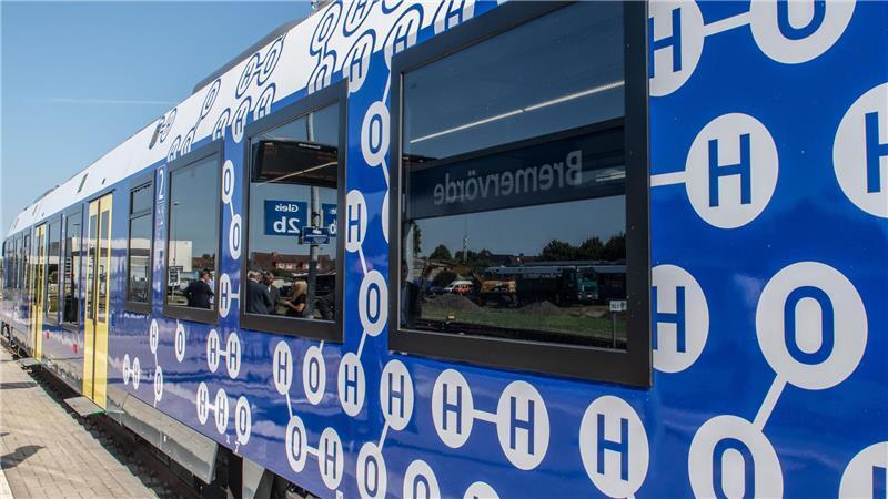 Alstom Coradia iLint in Bremervörde