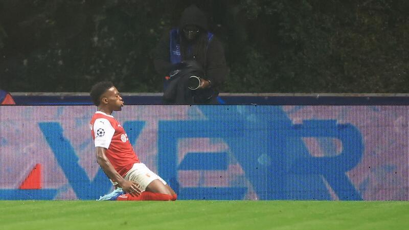 Alvaro Djalo brachte Braga mit seinem Tor zum 1:1 zurück ins Spiel.