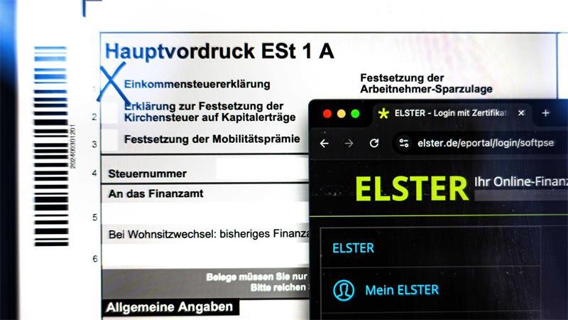 Am 1. Juli startet die Steuererklärung mit einem Klick. (Symbolbild)
