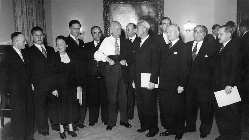 Am 28. September 1951 wurde das Gericht feierlich eröffnet. (Archivbild)