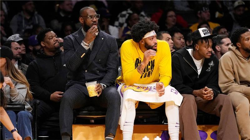 Am 9. Februar 2023 kann Superstar LeBron James nicht für die Lakers auflaufen - just das Spiel steht nun im Fokus bei Ermittlungen wegen Wettmanipulationen und Insiderhandel (Archivfoto).