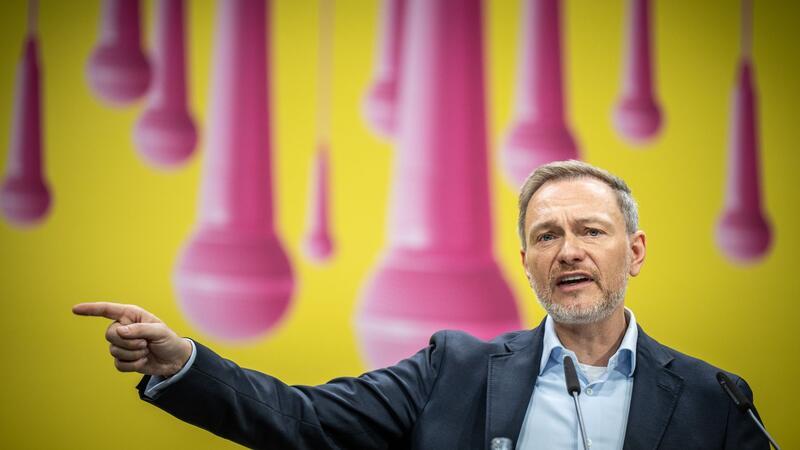 „Am 9. Juni geht es um viel. Es ist keine Protest-, sondern eine Gestaltungswahl am 9. Juni“, sagt FDP-Chef Christian Lindner.