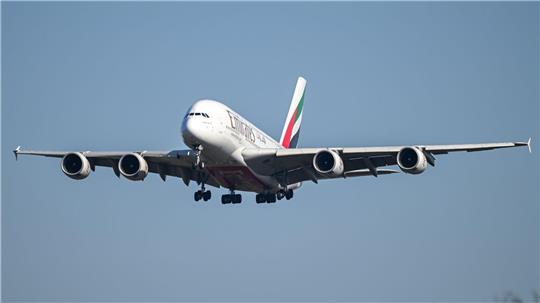 Am Dienstag landete bereits ein Flug der Airline Emirates in Frankfurt.