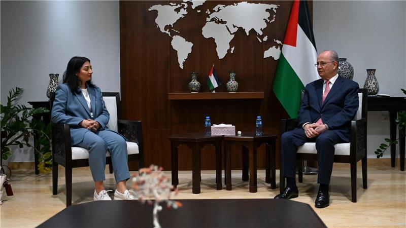 Am Dienstag traf Entwicklungsministerin Reem Alabali Radovan (SPD) den Ministerpräsidenten der palästinensischen Autonomiebehörde in Ramallah. (Archivfoto)