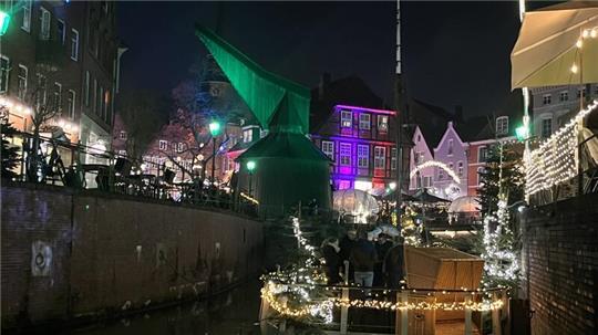Am Fischmarkt gibt es auch auf dem Wasser Gastronomie.