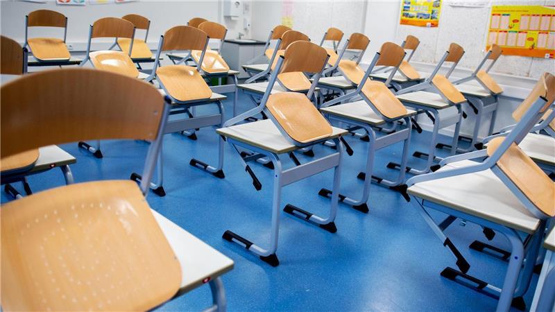Am Freitag werden die niedersächsischen Klassenzimmer so aussehen. (Symbolbild)