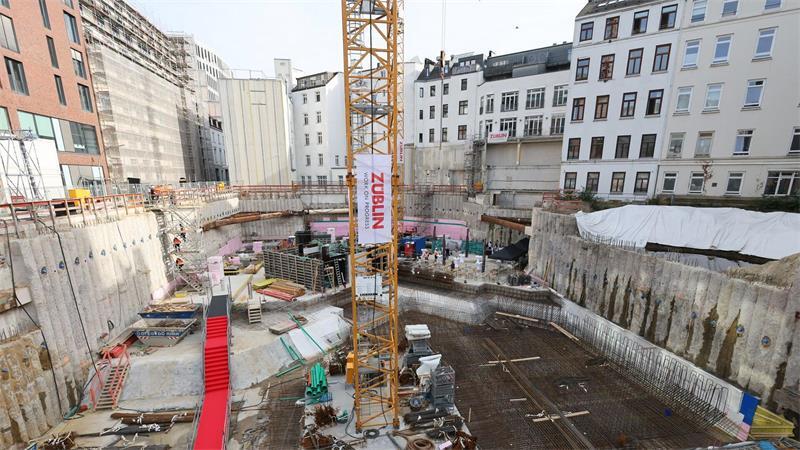 Am Gänsemarkt entsteht ein neues Quartier für Büroflächen, Gastronomie und Einzelhandel.