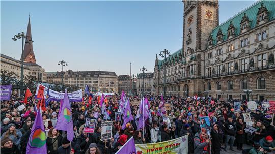 Am Internationalen Frauentag wird es wie in der Vergangenheit wieder Kundgebungen geben. (Archivbild)