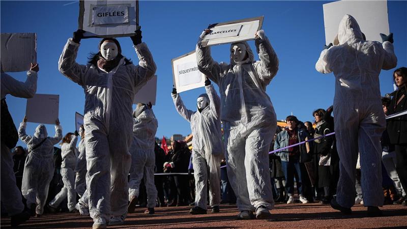 Am Internationalen Tag zur Beseitigung von Gewalt gegen Frauen gibt es stets Protestaktionen.
