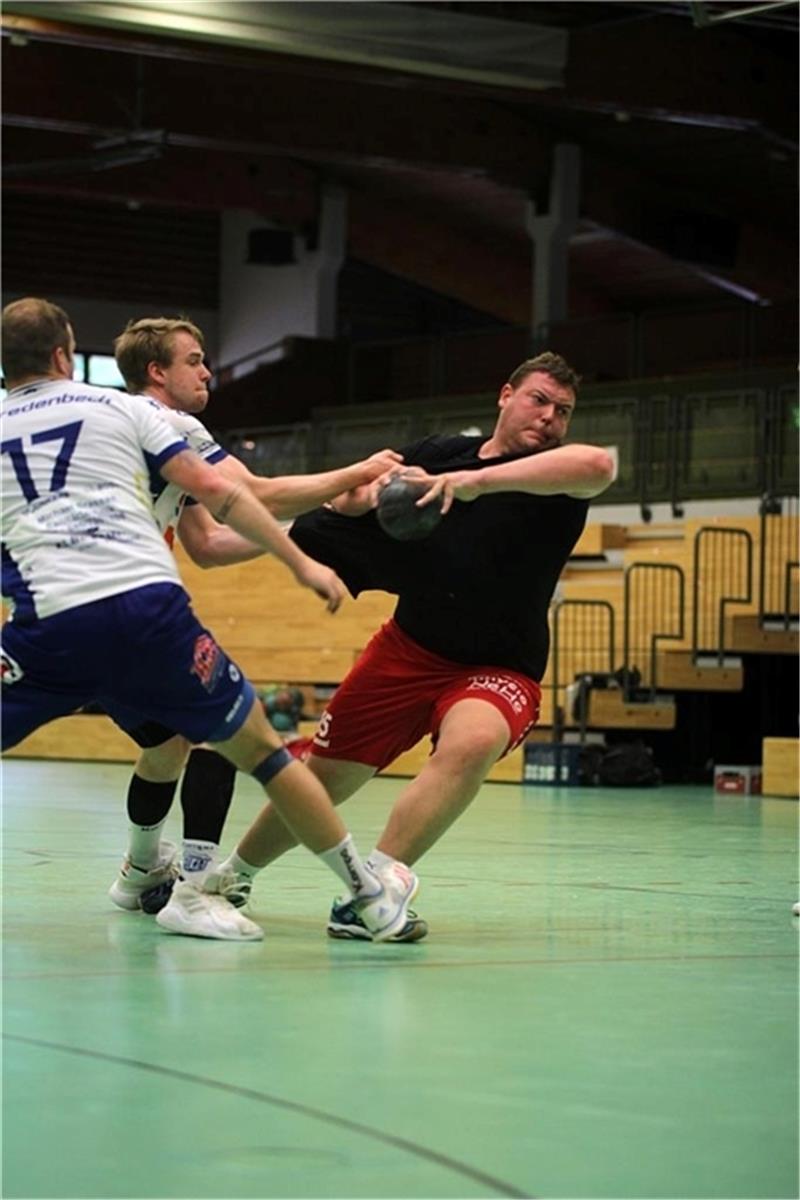 Am Kreis kaum zu halten: Beckdorfs Neuzugang Morten Prigge. Foto: Verein