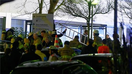 Am Luisenhospital gab es einen Großeinsatz von Polizei und Feuerwehr.