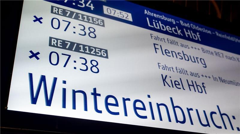 Am Morgen lief es noch schwierig mit den Bahnverbindungen. 