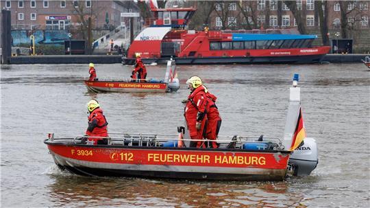 Am Morgen wurde eine leblose Person in der Elbe entdeckt. (Archivbild)