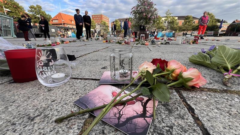 Am Sande wurde ein würdevoller Trauerplatz eingerichtet.