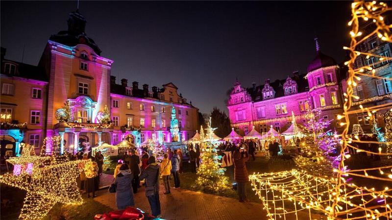 Am Schloss Bückeburg startet der Weihnachtszauber am 28. November. (Archivbild)