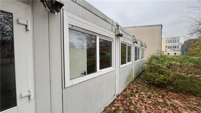 Am Schulzentrum Süd in Buxtehude werden Schüler seit Jahren in Containern unterrichtet. Jetzt wird es noch enger am größten Buxtehuder Schulstandort.