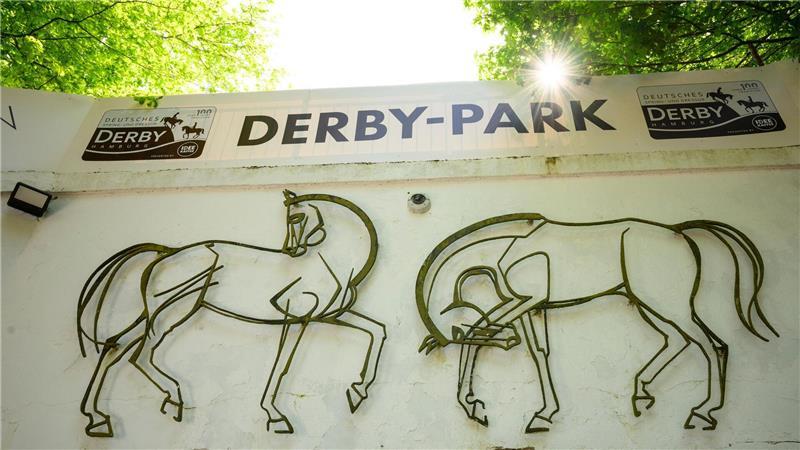 Am Sonntag (16.6.2026) findet das 95. deutsche Spring-Derby statt. Die zweite Qualifikation gewann der Ire David Simpson. (Archivbild)  
