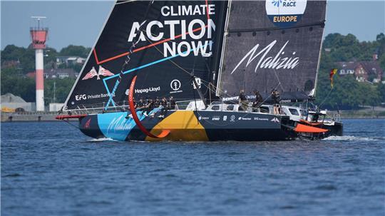 Am Sonntag in Kiel am Start: Boris Herrmann mit seinem Team Malizia 