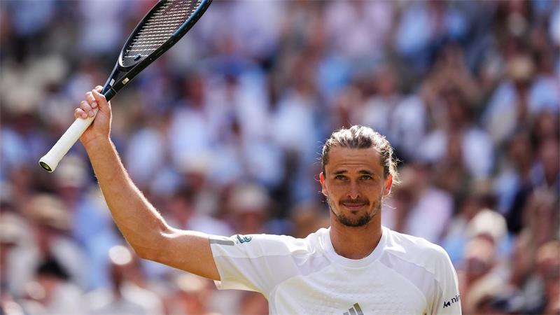 Am Sonntag kann er deutsche Tennis-Geschichte schreiben: Alexander Zverev.