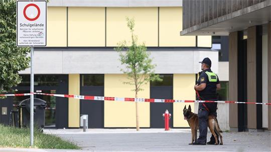 Am Tag nach dem Angriff fand an der Schule wieder Unterricht statt. 
