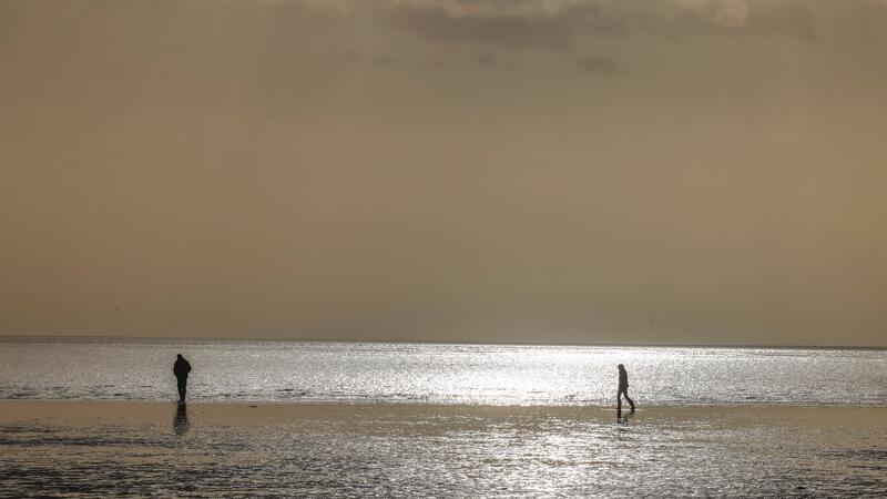 Drama im Watt: Mann kollabiert vor Cuxhaven-Duhnen Am Wochenende ist ein Mensch im Watt stecken geblieben und musste gerettet werden. (Archivbild)
