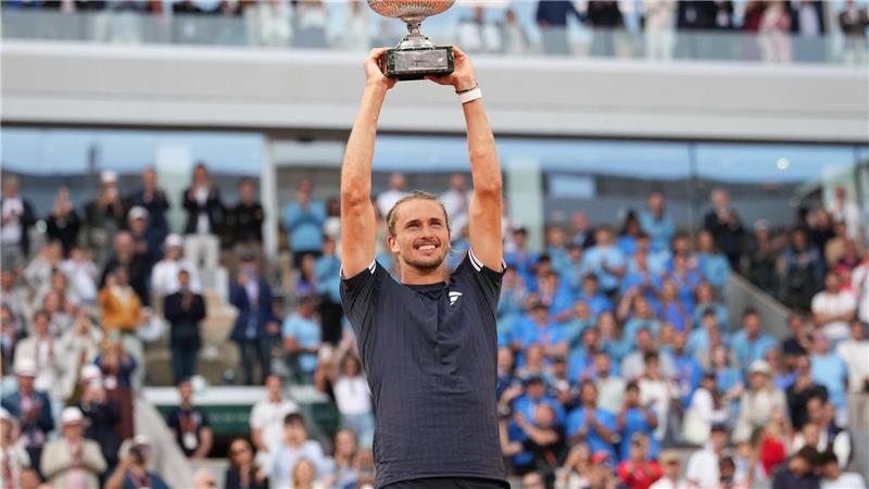 Am Ziel seiner Träume angelangt: Alexander Zverev.