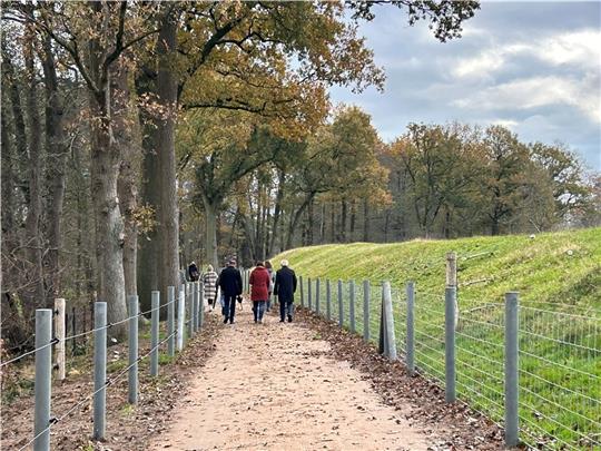 Am alten Sietwender Deich in Burweg entlang führt der neue Weg auf einer alten Route.