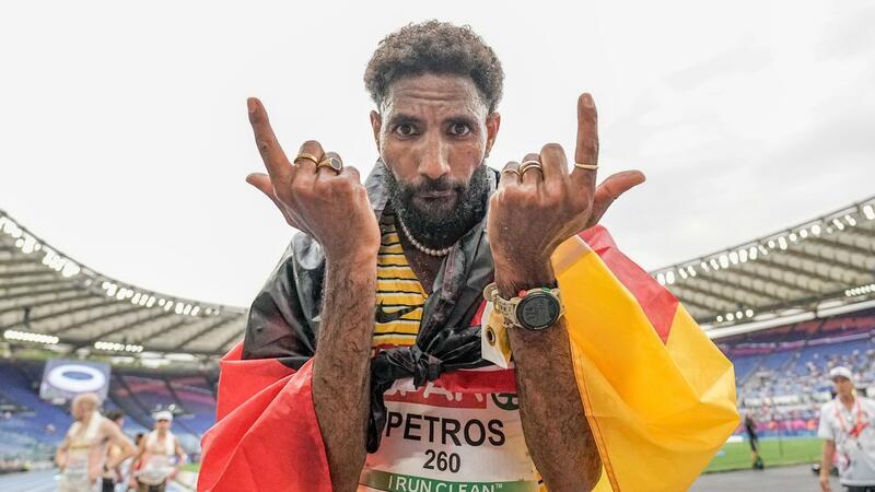 Amanal Petros hat beim EM-Halbmarathon die Bronzemedaille gewonnen.