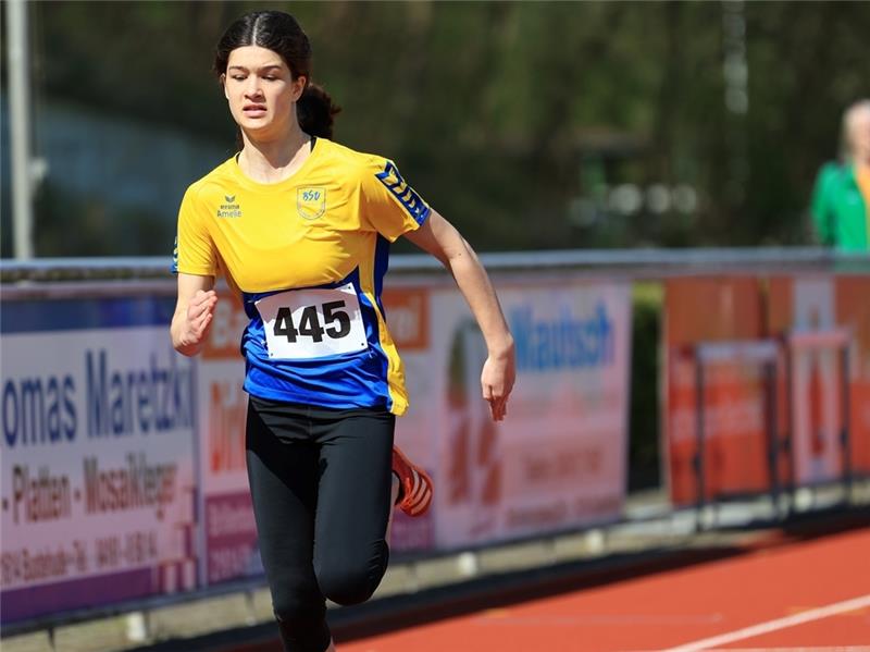 BSV mit acht Meistertiteln stärkster Verein Amelie Fritsch gewann zwei Wettkämpfe. Foto: Verein/nomo