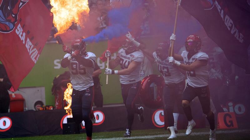 American Football: Profiliga ELF. Die Hamburg Sea Devils tragen 2024 nur ein richtiges Heimspiel in der Hauptrunde aus.